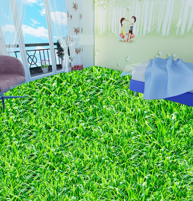 3D Grass 189 Floor Mural Wallpaper AJ Wallpaper 2 