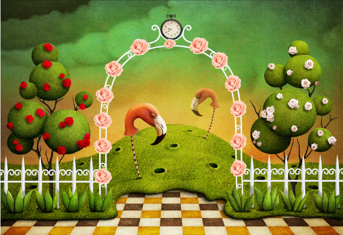 3D Grassland Animals Paradise Wallpaper AJ Wallpaper 