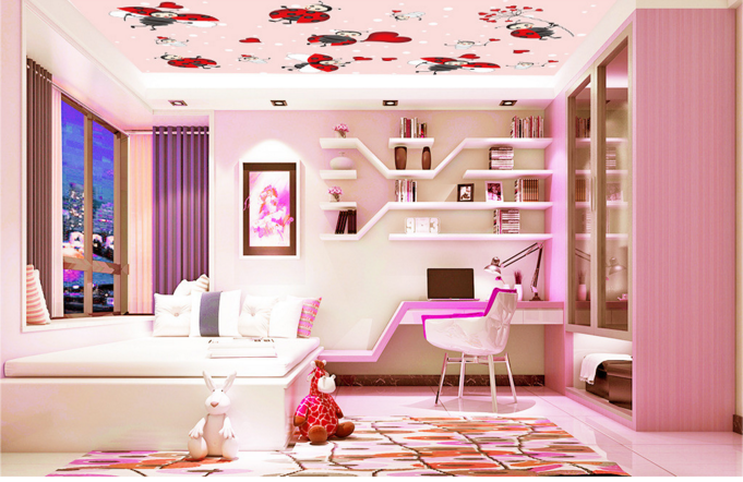 Pink Flower Girl 036 Wallpaper AJ Wallpaper 