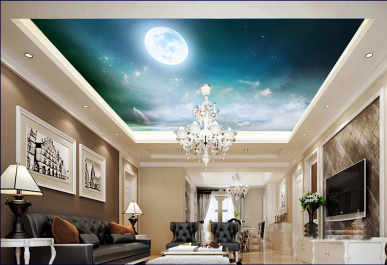 Moon Clouds Stars 005 Wallpaper AJ Wallpaper 