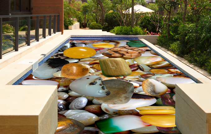 3D Cobble 079 Floor Mural Wallpaper AJ Wallpaper 2 