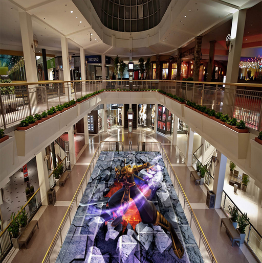3D Cool 085 Floor Mural Wallpaper AJ Wallpaper 2 