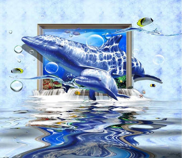 3D Dolphin Show Wallpaper AJ Wallpaper 1 