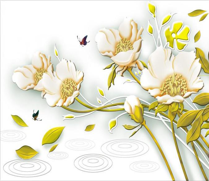 Pure White Flower 82 Wallpaper AJ Wallpaper 1 
