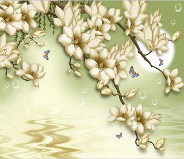 White Pear Flower 21 Wallpaper AJ Wallpaper 1 