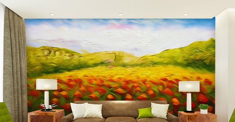 3D Abstract Flower 235 Wallpaper AJ Wallpaper 