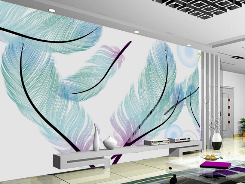 3D Big Feather 131 Wallpaper AJ Wallpaper 
