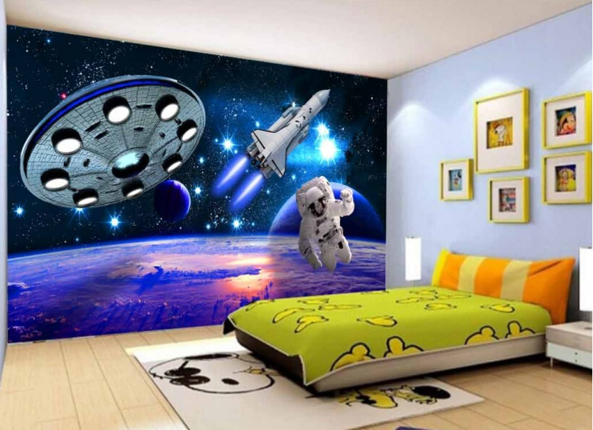 3D Rocket Astronaut 127 Wallpaper AJ Wallpaper 