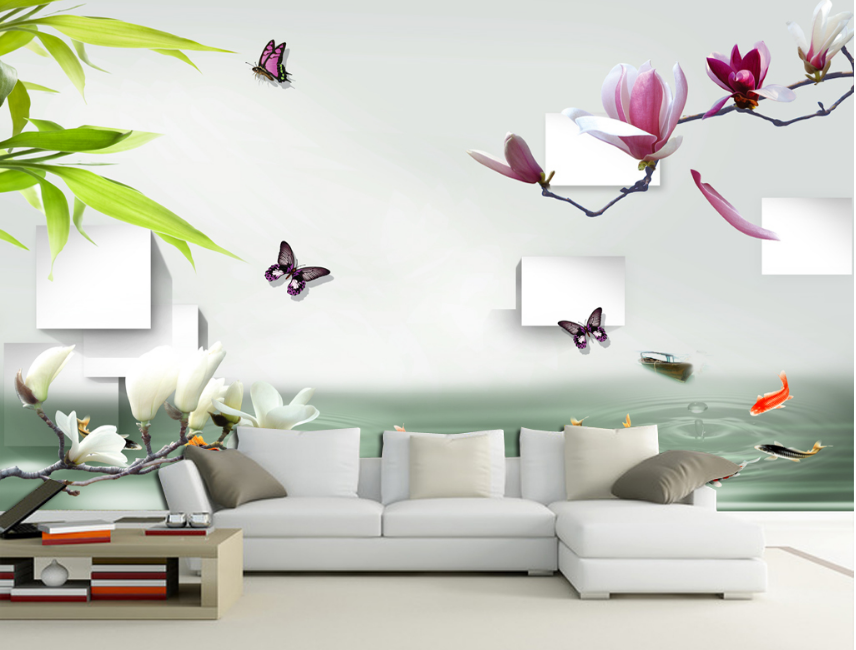 3D Falling Petals 104 Wallpaper AJ Wallpaper 