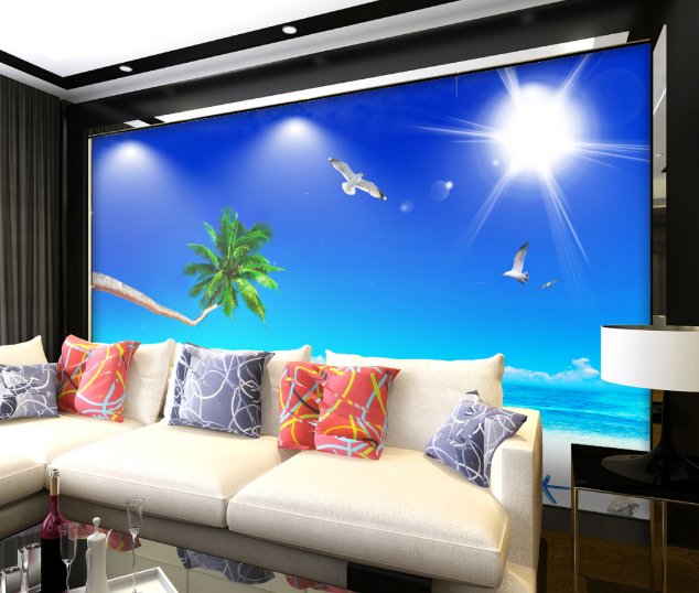 3D Sun Love 493 Wallpaper AJ Wallpaper 