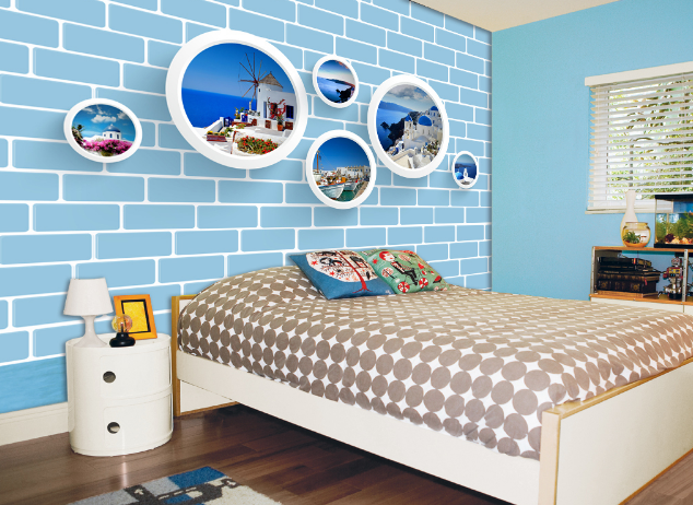 3D Photo Brick 460 Wallpaper AJ Wallpaper 