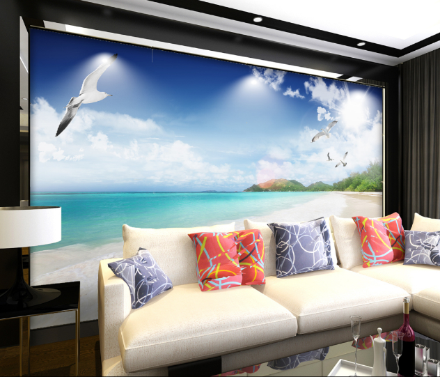 3D Flying Bird Starfish 436 Wallpaper AJ Wallpaper 