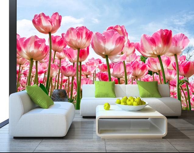 3D Big Flower 348 Wallpaper AJ Wallpaper 