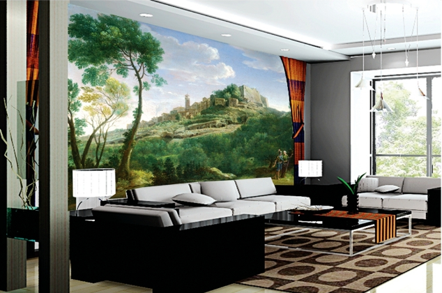 3D Village Woods 298 Wallpaper AJ Wallpaper 