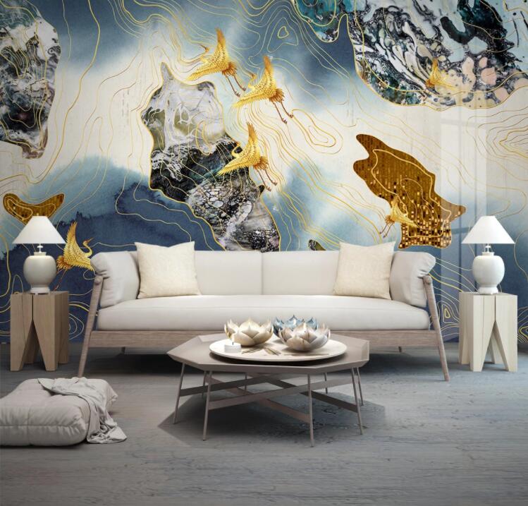 3D Line Pattern WC2218 Wall Murals
