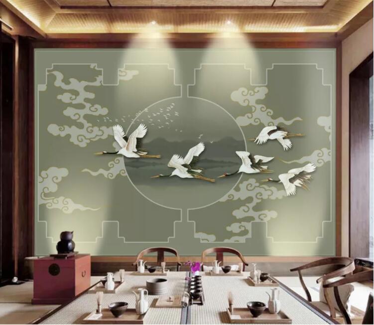3D Crane Group WC2682 Wall Murals