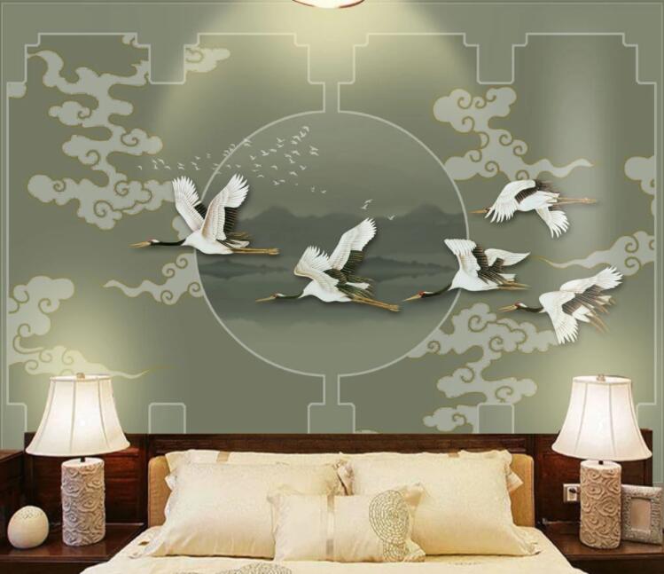 3D Crane Group WC2682 Wall Murals