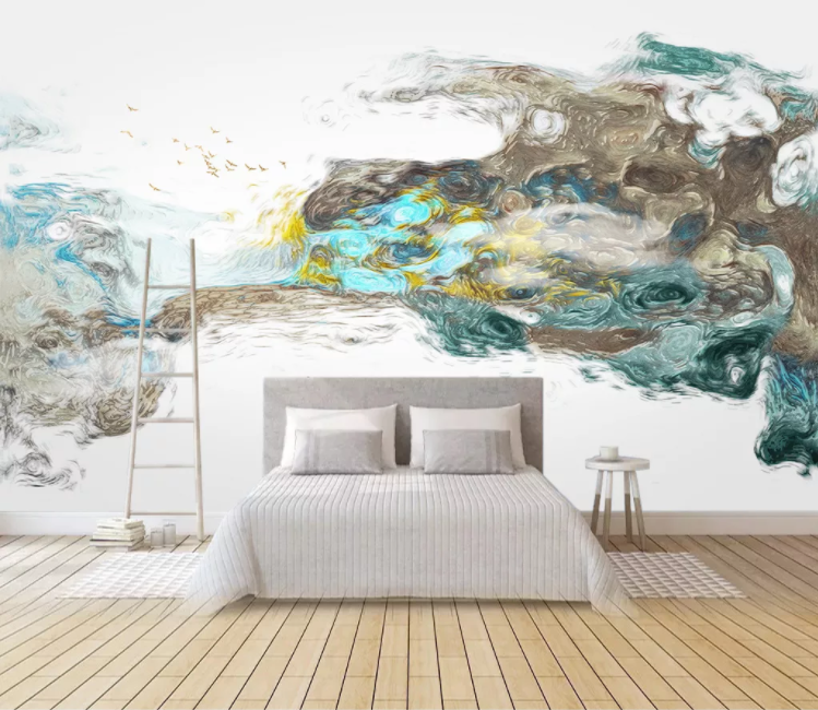 3D Abstract Painting WC2123 Wall Murals