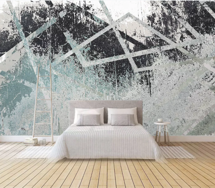 3D Black Texture WC1854 Wall Murals