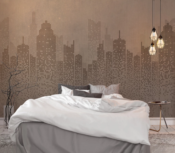 3D Building Shadow WC2394 Wall Murals