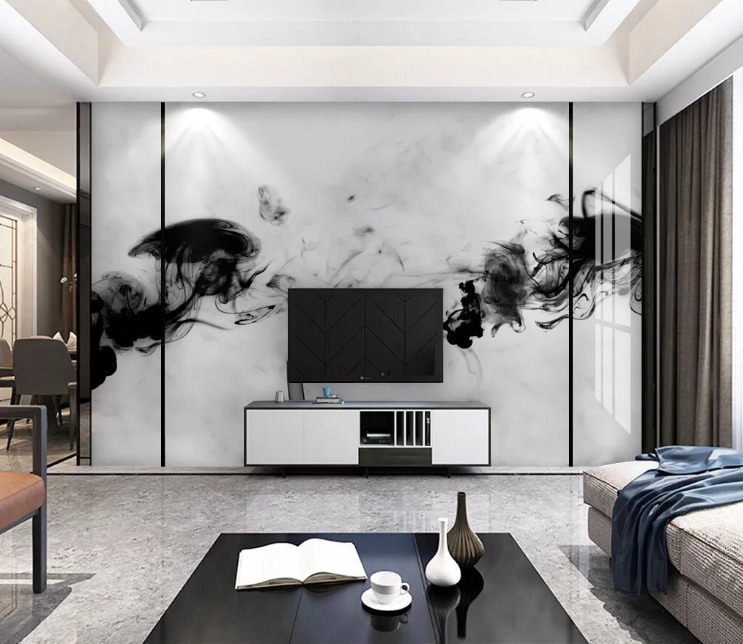 3D Ink Abstraction  WC2142 Wall Murals