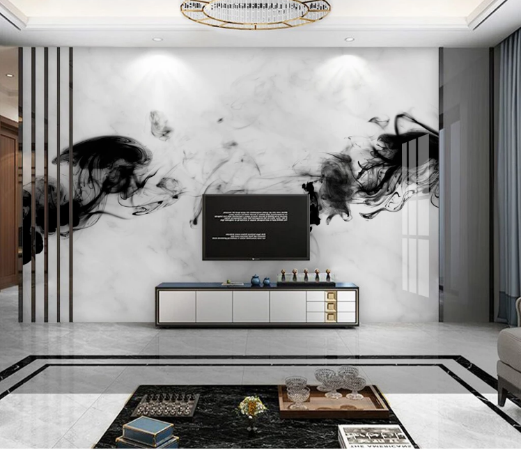 3D Ink Abstraction  WC2142 Wall Murals