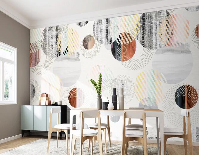3D Circular Pattern WC1711 Wall Murals