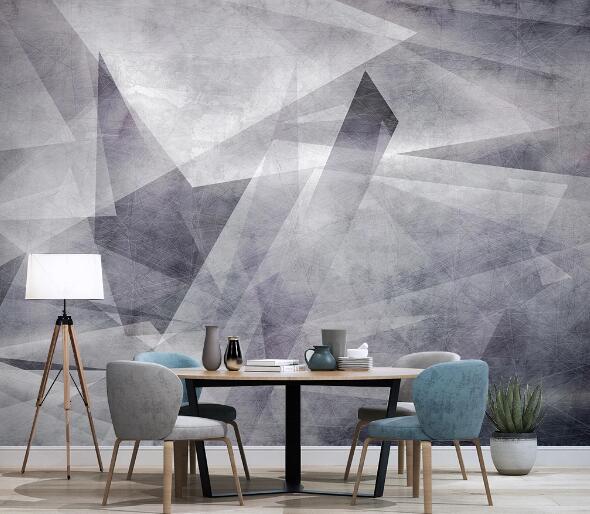 3D Gray Graphics WC1651 Wall Murals