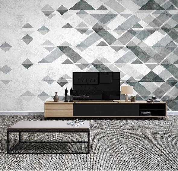 3D Graphic Triangle WC1420 Wall Murals