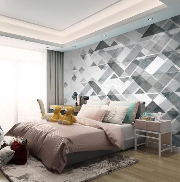 3D Graphic Triangle WC1420 Wall Murals