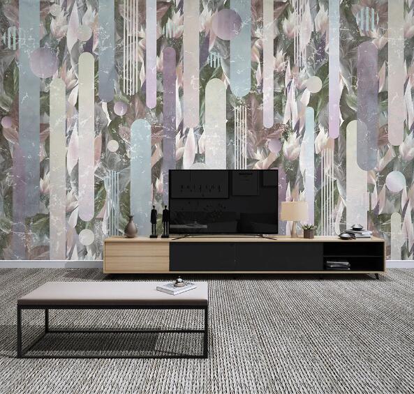 3D Color Pattern WC1394 Wall Murals