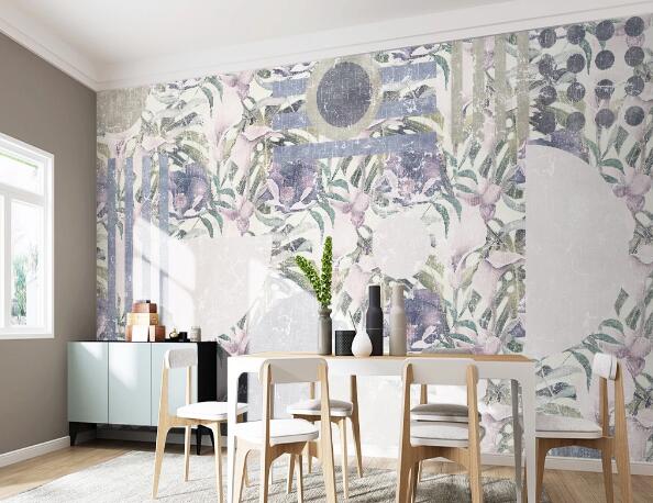3D Flowering Plant WC1312 Wall Murals