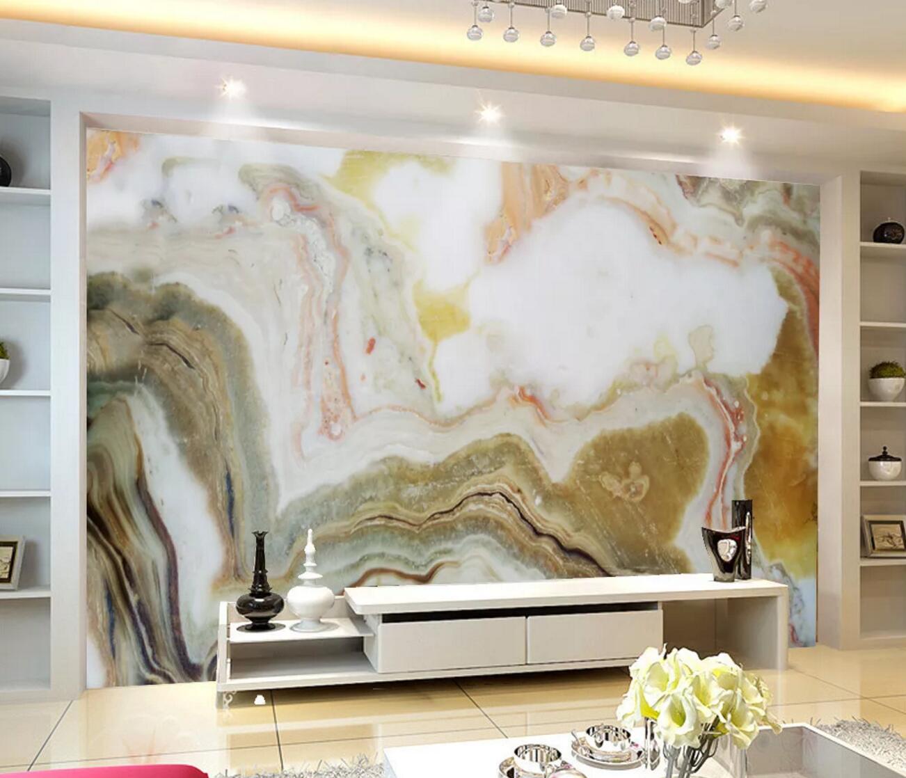 3D Brick Jade WC1186 Wall Murals