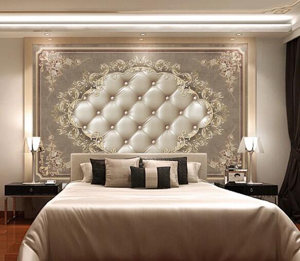 3D Vintage Peony WC1730 Wall Murals