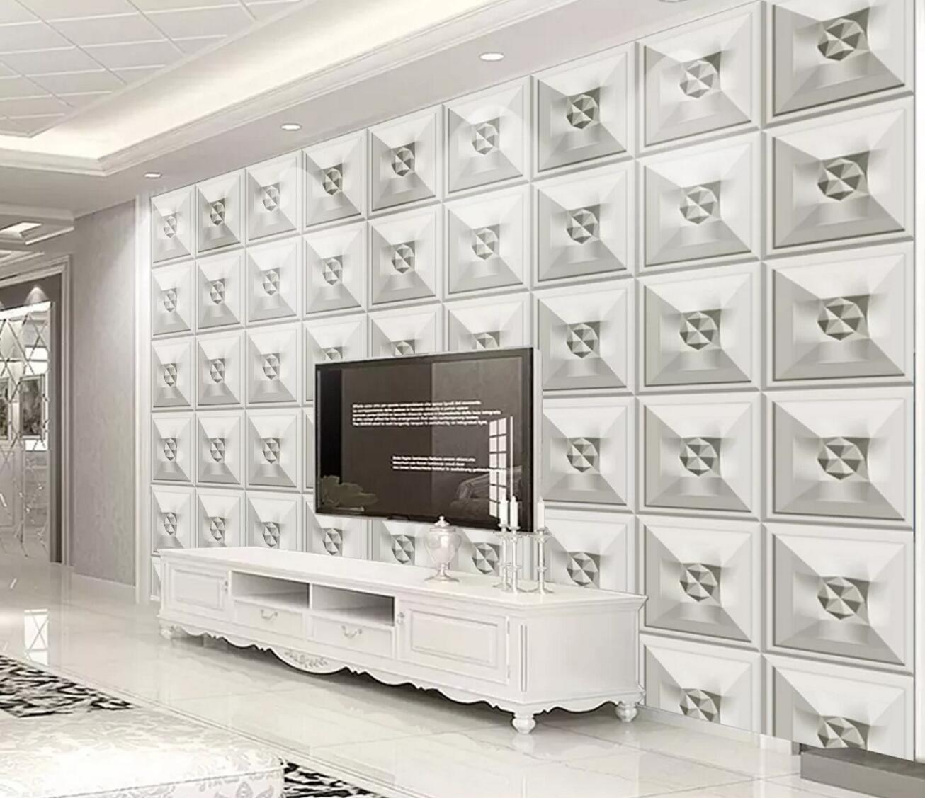 3D Brick Flower WC2100 Wall Murals