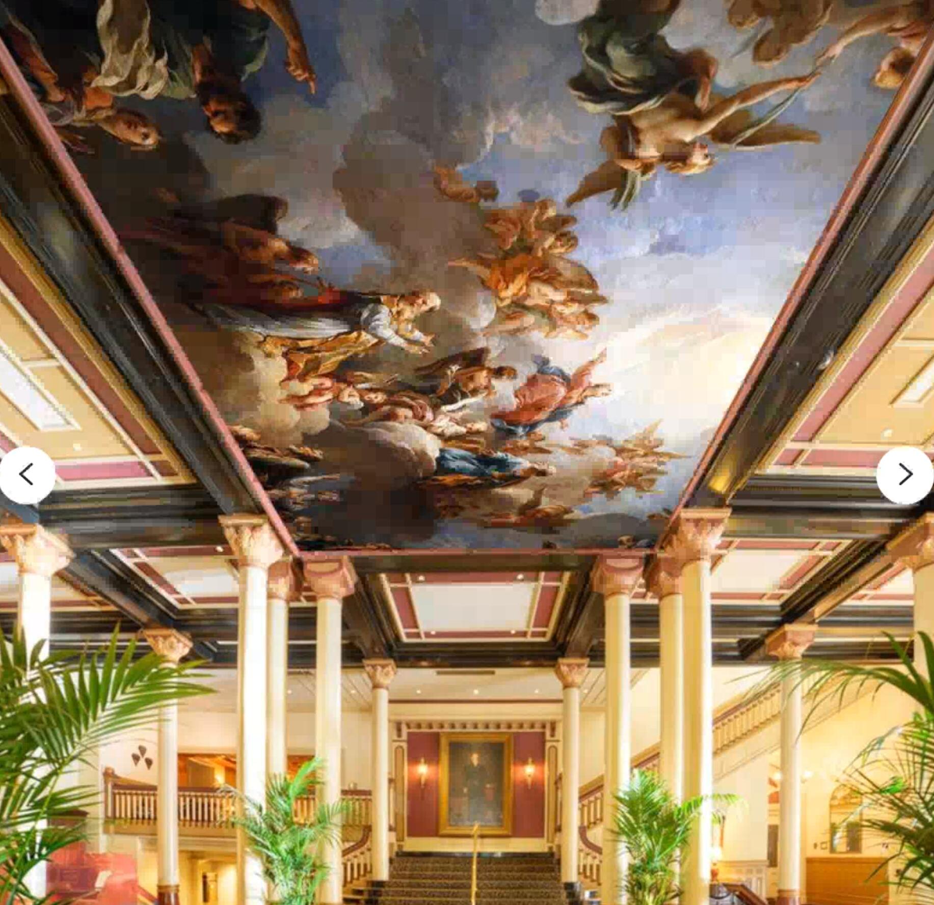 123" x 87" woven paper