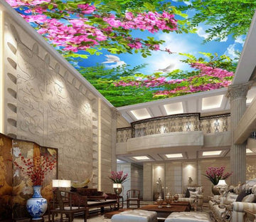 Pink Blossoms Branches Wallpaper AJ Wallpaper 2 