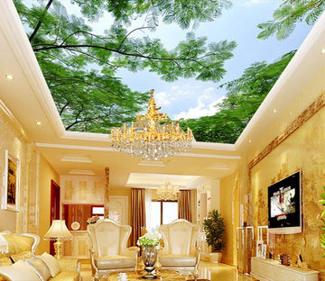 Fresh Green Trees Wallpaper AJ Wallpaper 2 