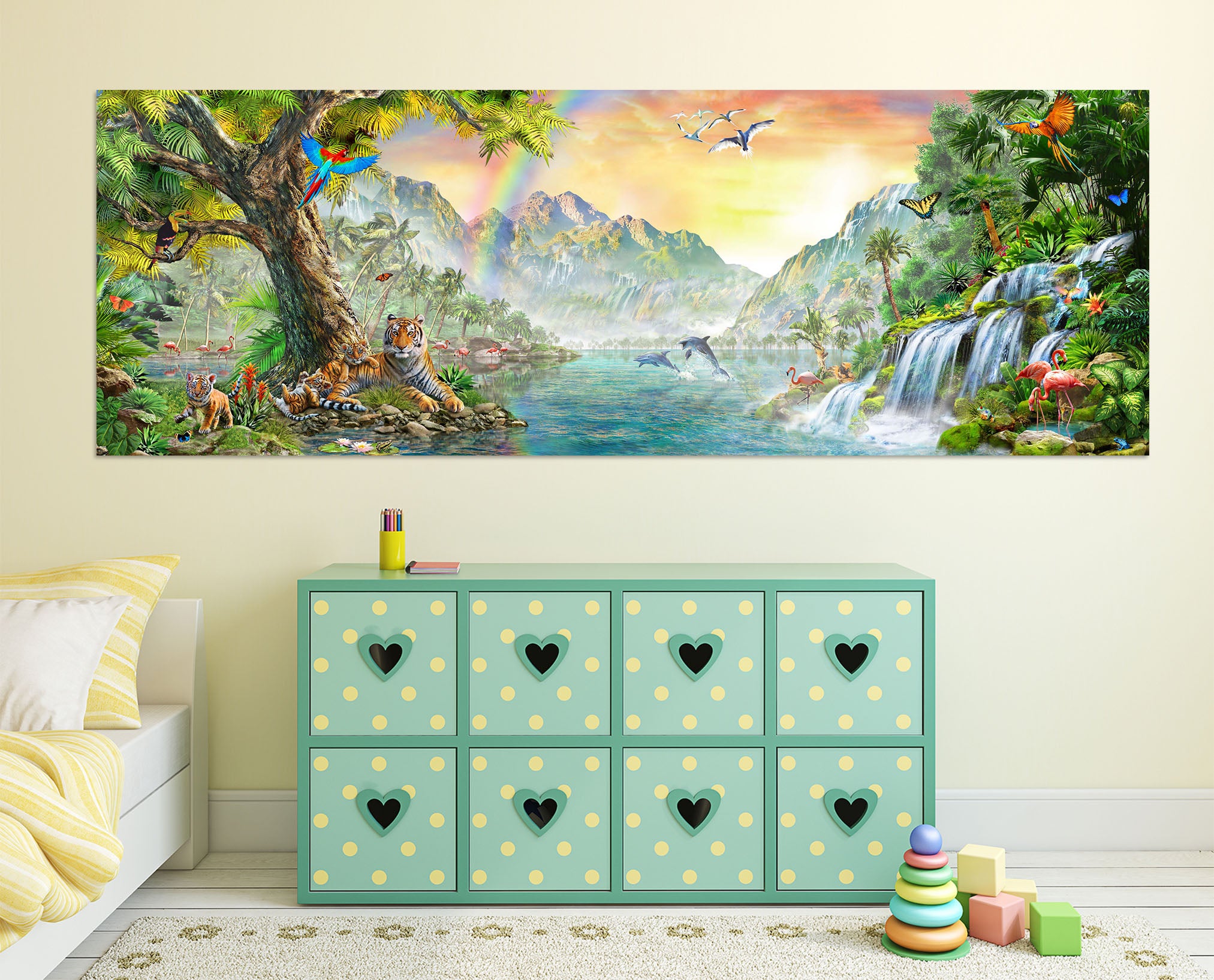3D Beautiful Canyon 010 Adrian Chesterman Wall Sticker