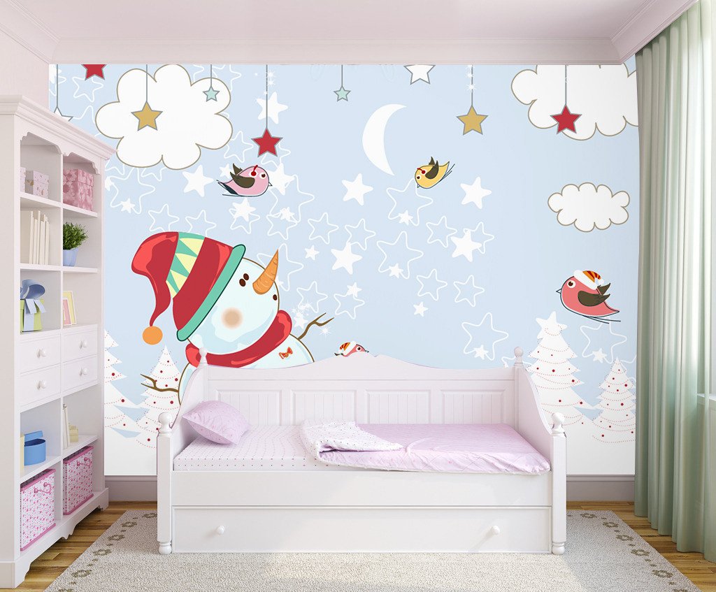 3D Christmas Snowman Star 44 Wallpaper AJ Wallpaper 