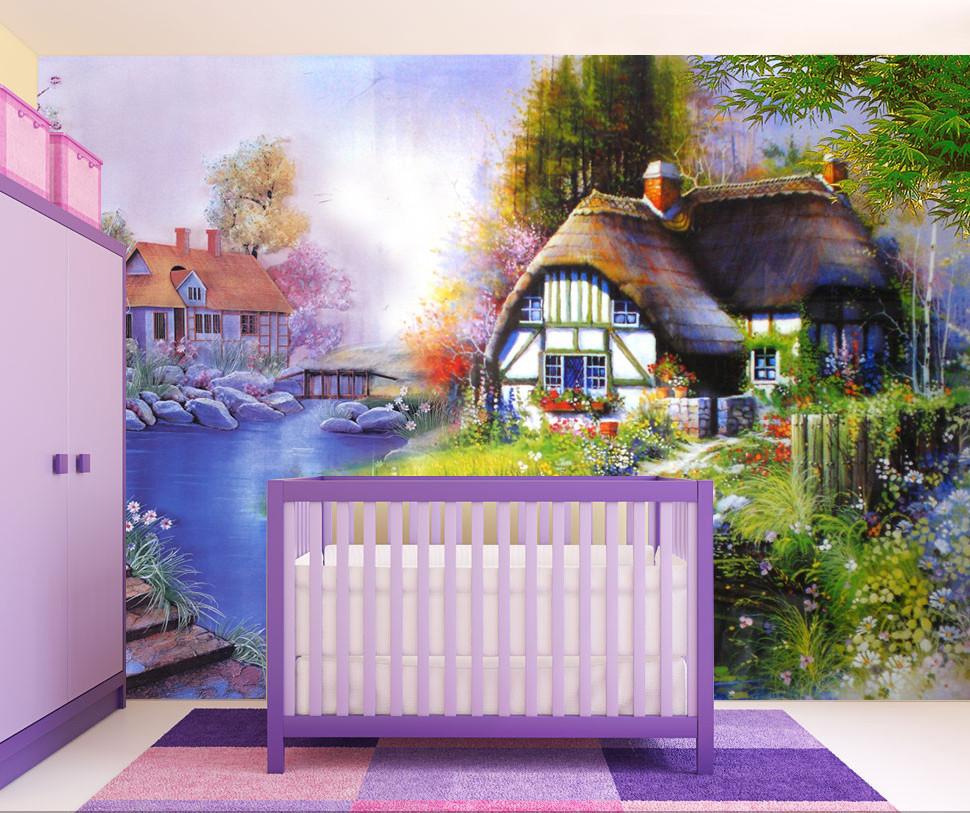 3D Fairy Hut Scenery 633 Wallpaper AJ Wallpaper 