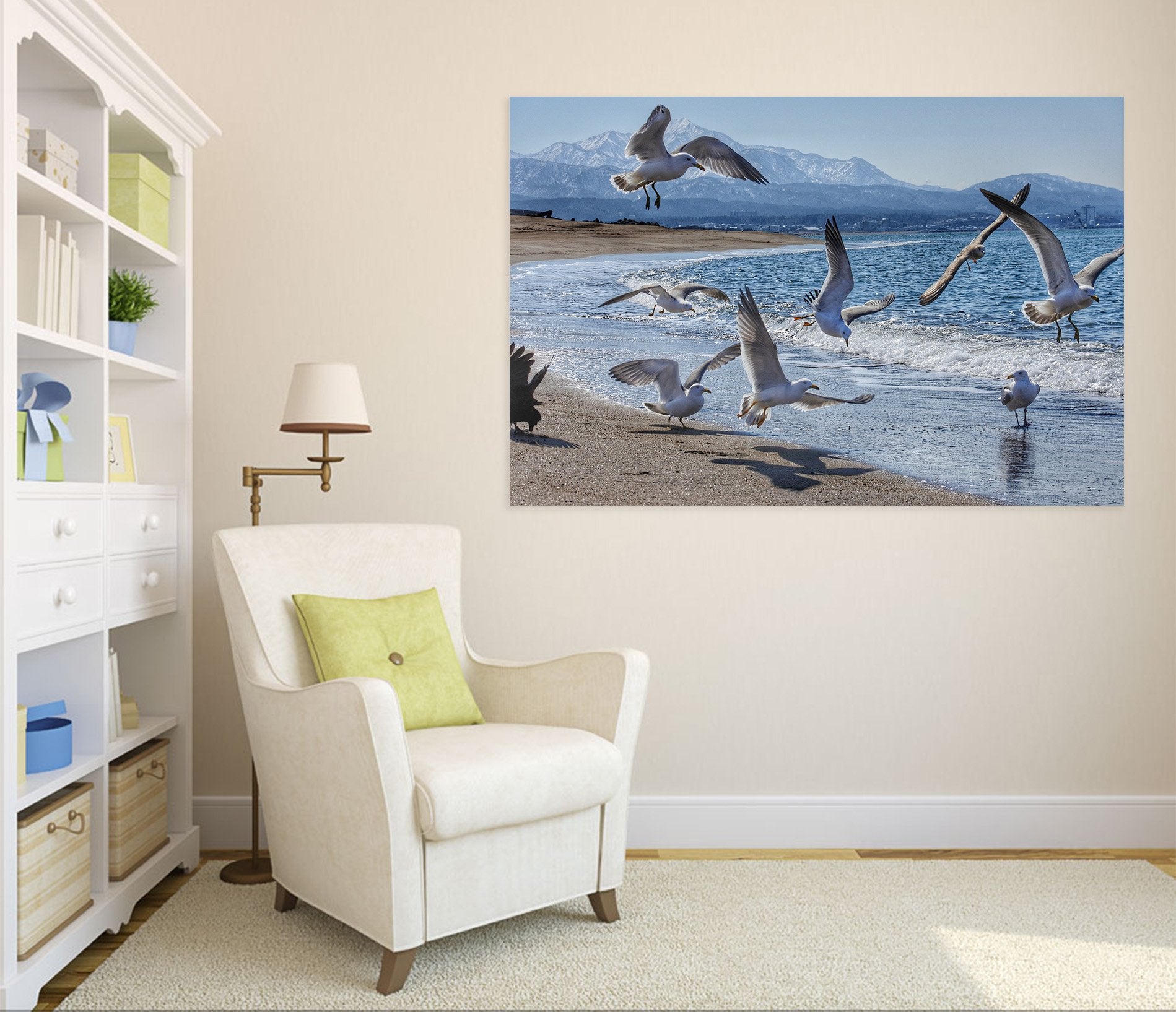 3D Seaside Bird 26 Animal Wall Stickers Wallpaper AJ Wallpaper 2 