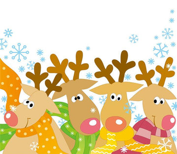 3D Christmas Deers 575 Wallpaper AJ Wallpapers 