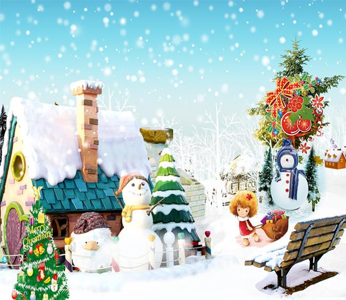 3D Christmas Snowflake 25 Wallpaper AJ Wallpaper 