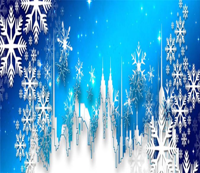 3D Christmas Snow Castle 672 Wallpaper AJ Wallpaper 