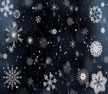 3D Christmas Big Snowflake 09 Wallpaper AJ Wallpapers 