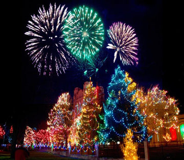 3D Christmas Firework 018 Wallpaper AJ Wallpaper 