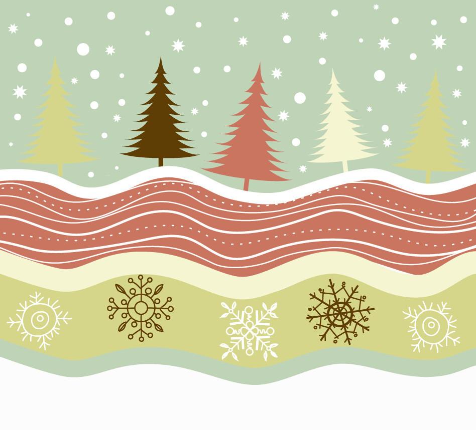 3D Christmas Tree With Snowflake 656 Wallpaper AJ Wallpaper 