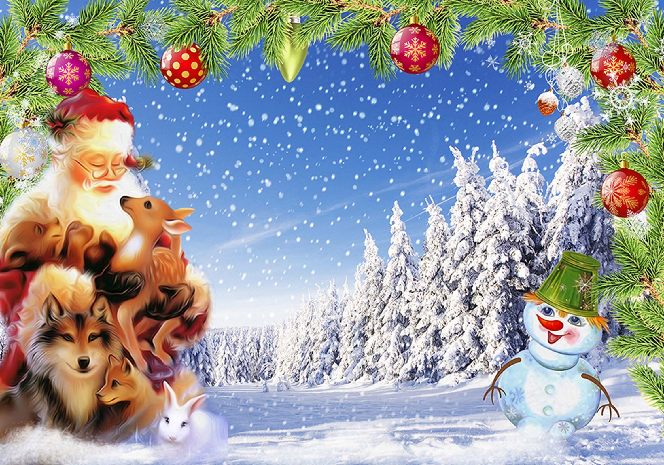 3D Santa Claus 433 Garage Door Mural Wallpaper AJ Wallpaper 