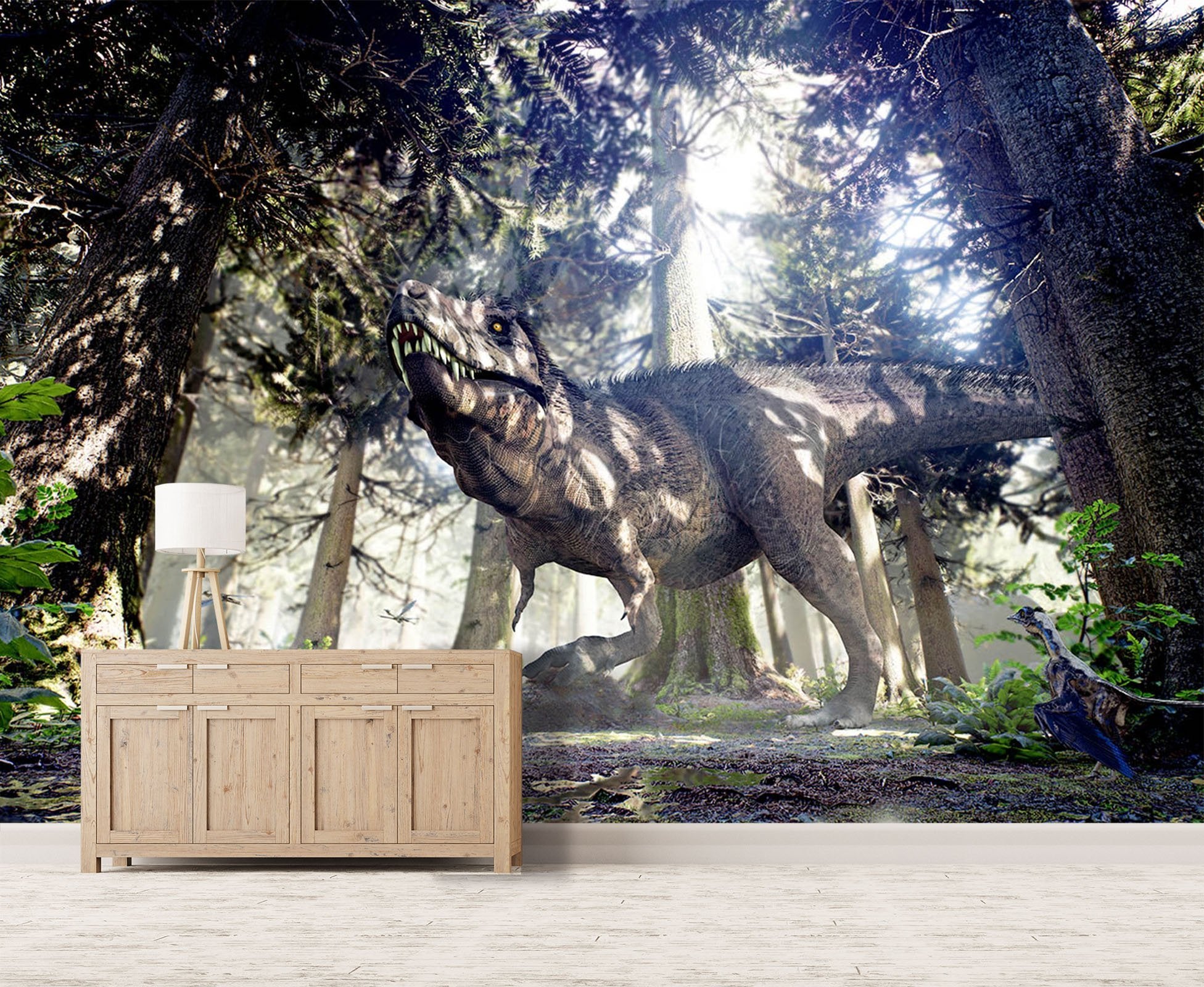 3D Wood Carnivore 172 Wallpaper AJ Wallpaper 